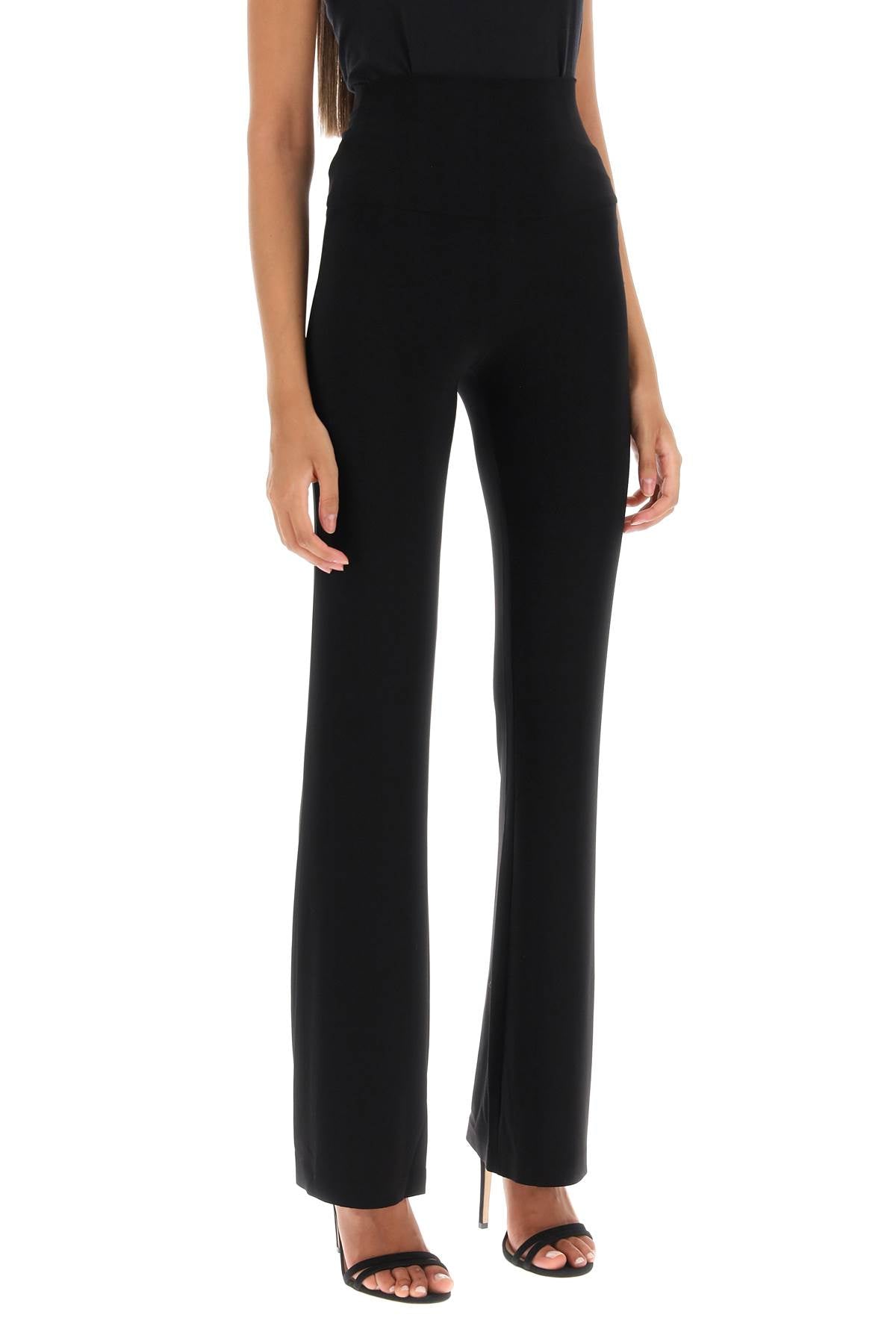 Norma Kamali Norma kamali flared jersey pants