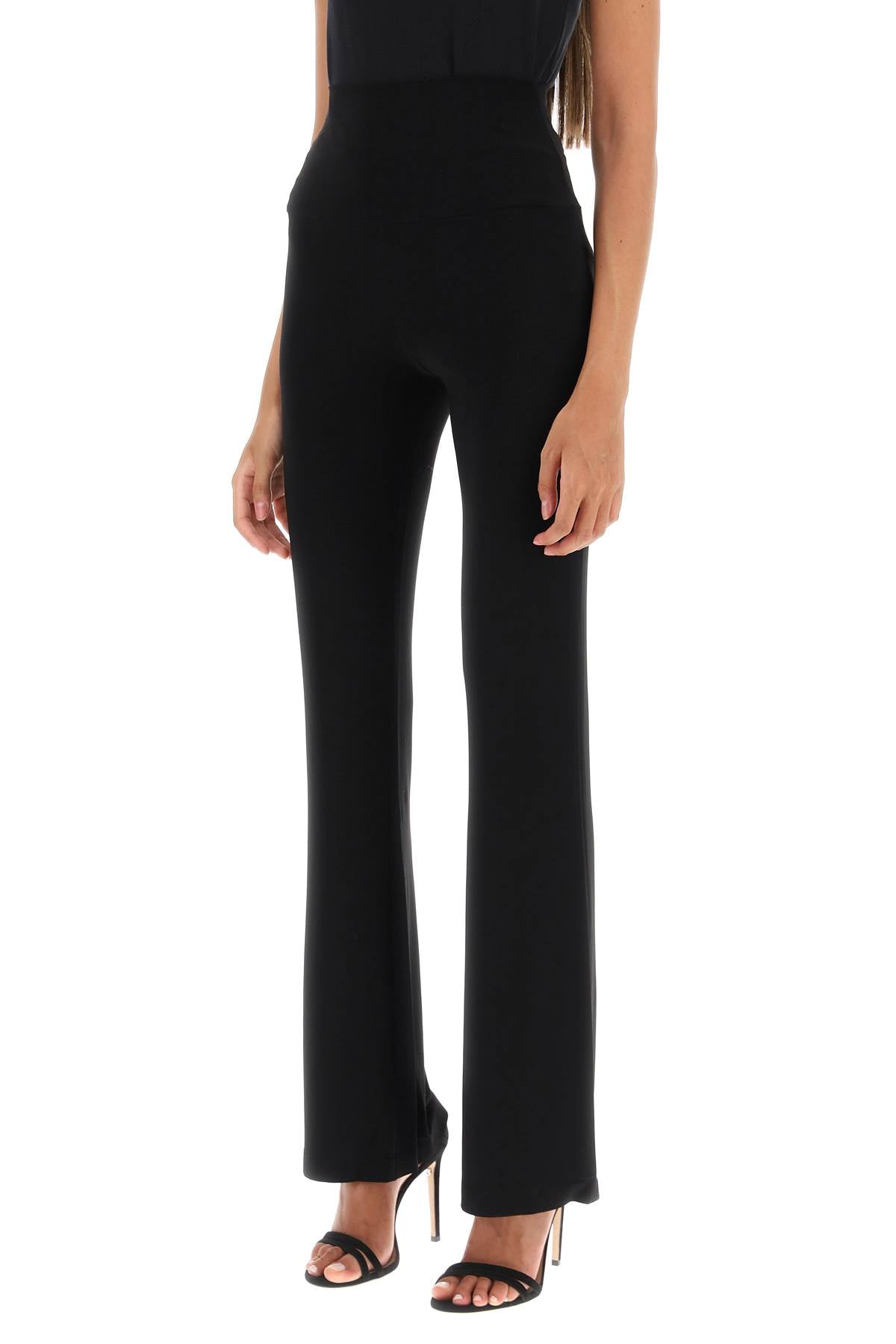 Norma Kamali Norma kamali flared jersey pants