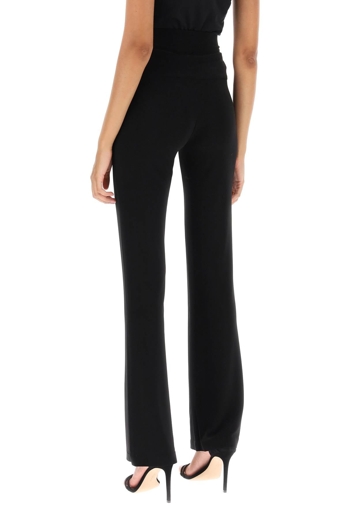 Norma Kamali Norma kamali flared jersey pants