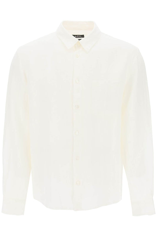 A.P.C. A.p.c. camicia cassel in lino