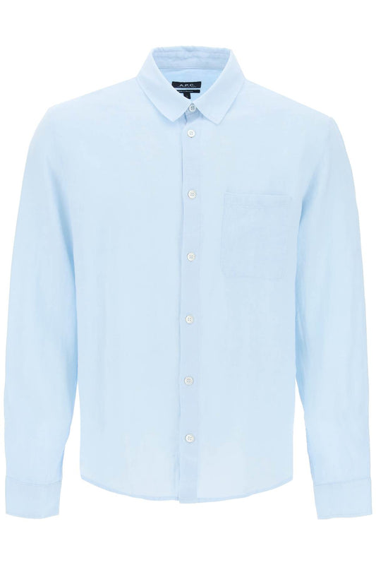 A.P.C. A.p.c. camicia cassel in lino