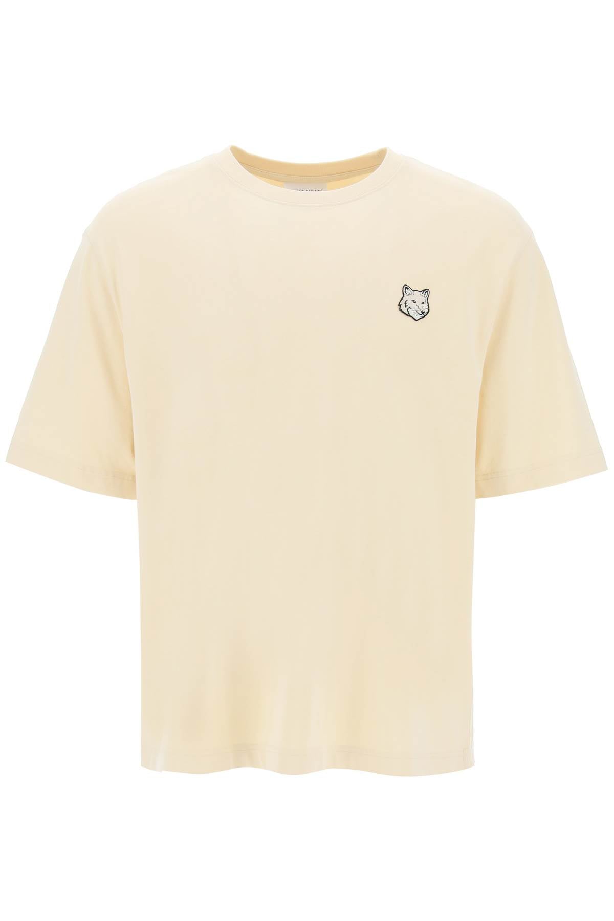 Maison Kitsune Maison kitsune "bold fox head patch t-shirt"