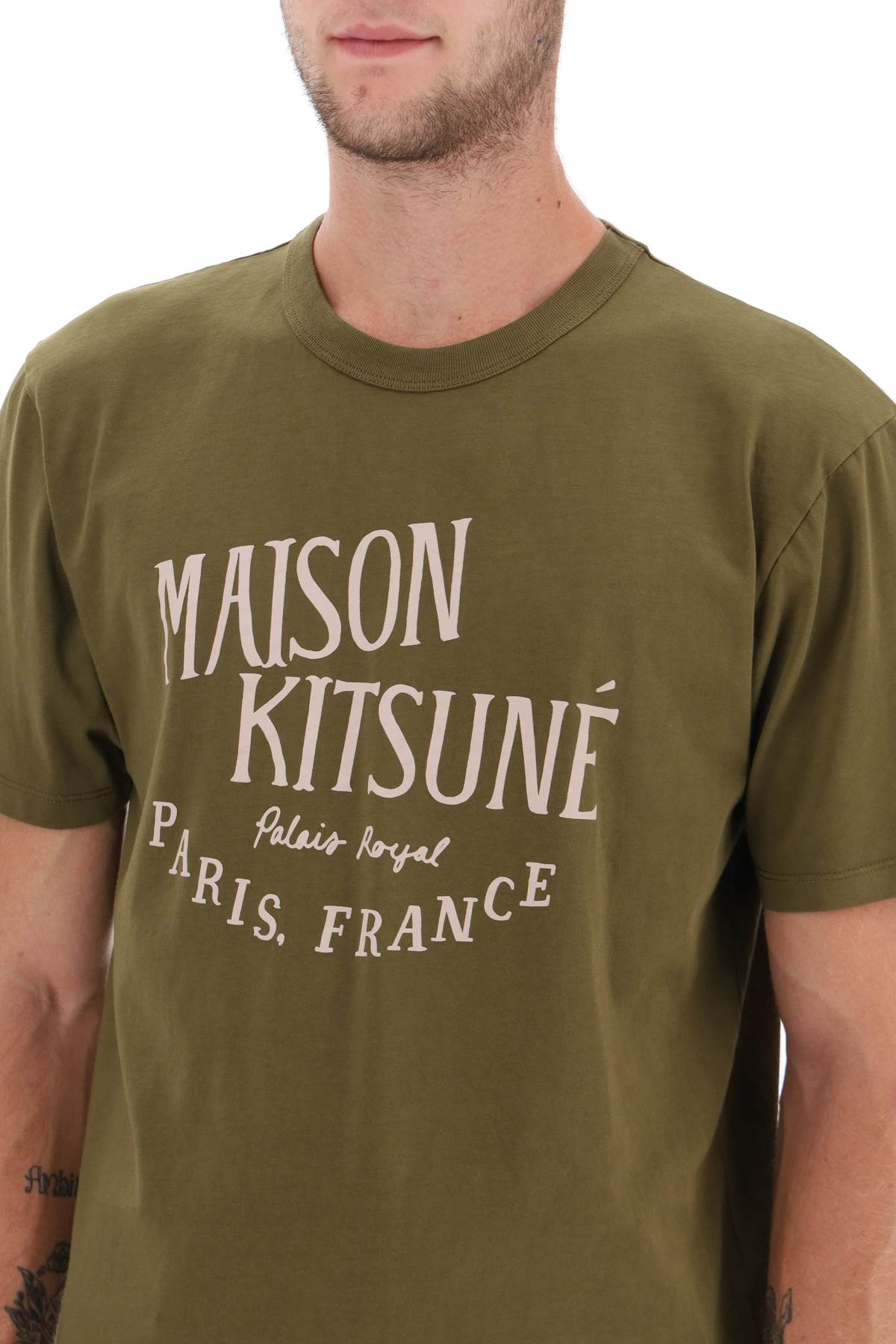 Maison Kitsune Maison kitsune 'palais royal' print t-shirt