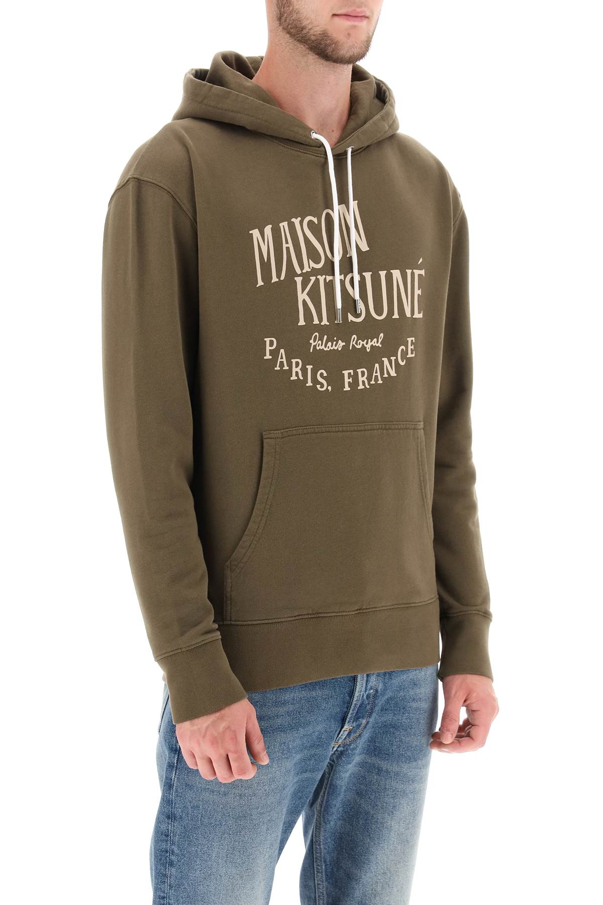 سترة بقلنسوة من Maison Kitsune Maison kitsune "palais royal".