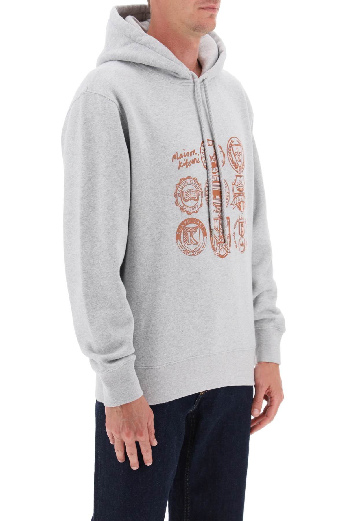 Maison Kitsune Maison kitsune ivy league hoodie