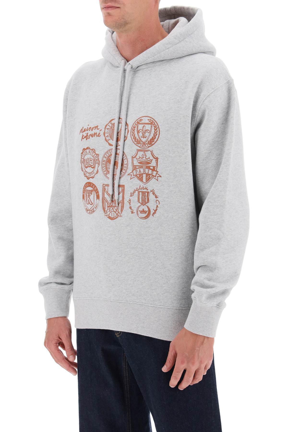 Maison Kitsune Maison kitsune ivy league hoodie