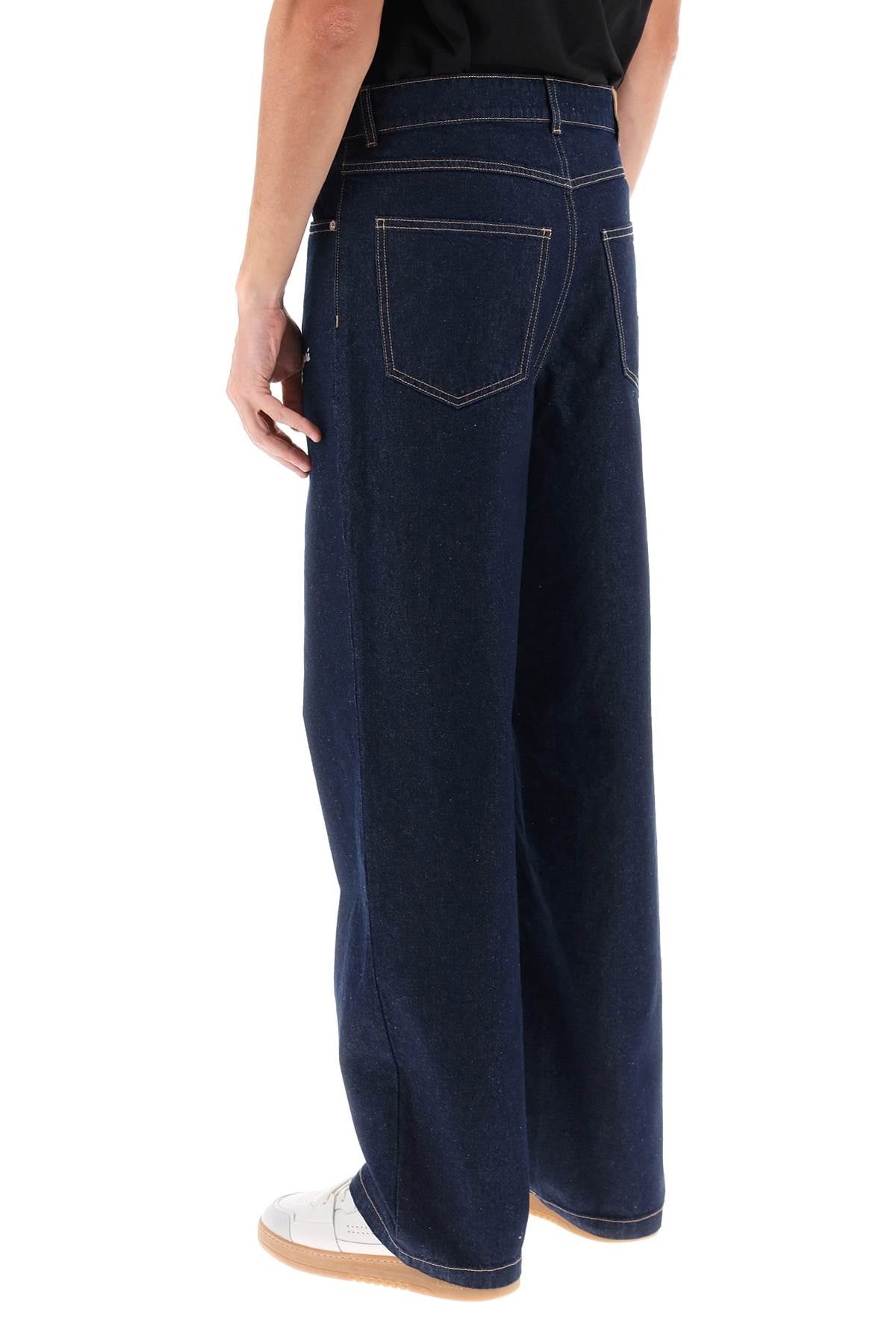 Maison Kitsune Maison kitsune wide leg jeans