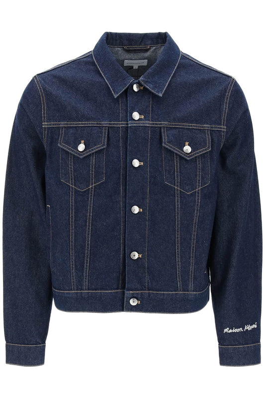 Maison Kitsune Maison kitsune light denim jacket