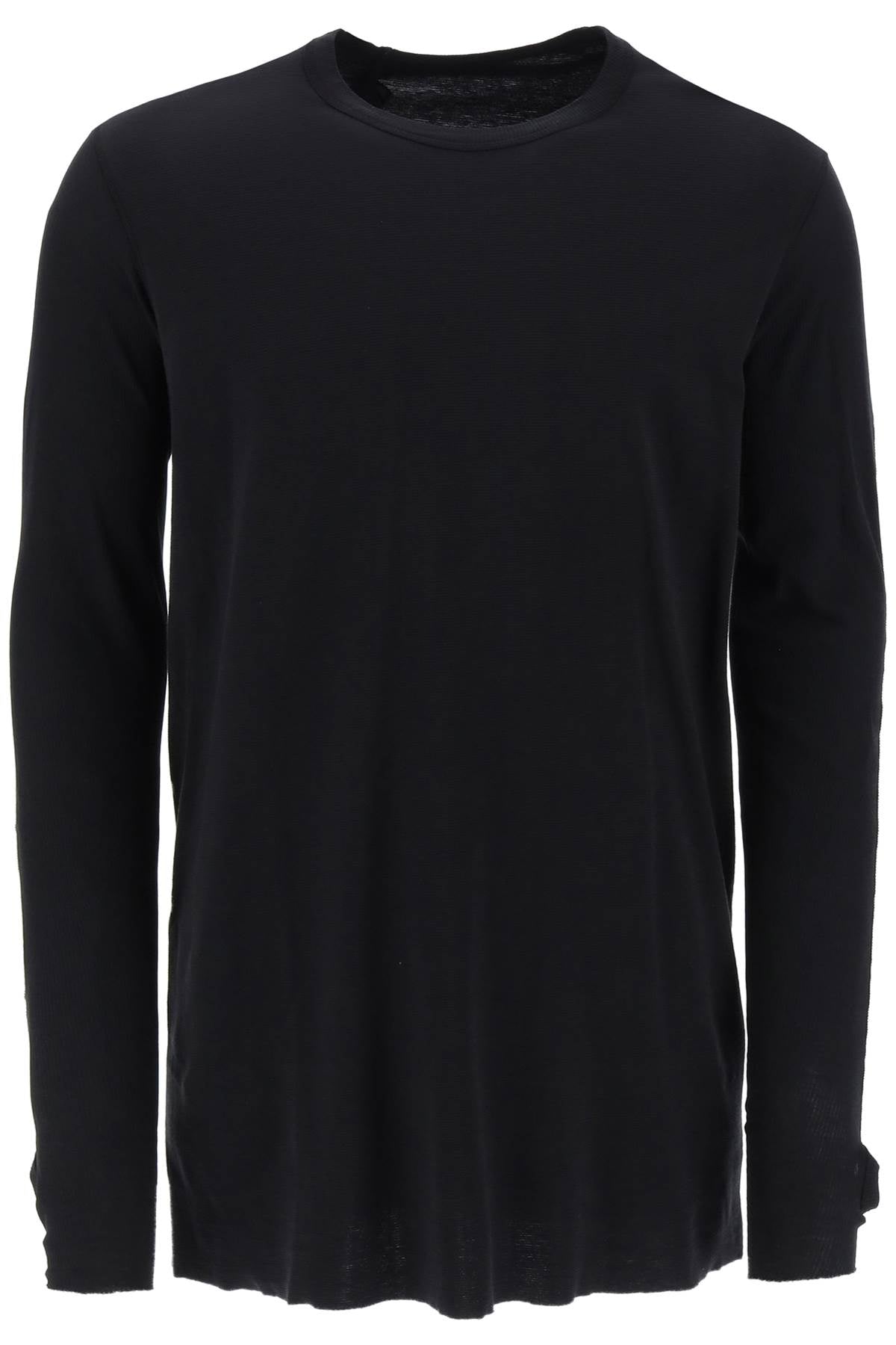 Boris Bidjan Saberi Boris bidjan saberi long sleeve cotton rib t-shirt