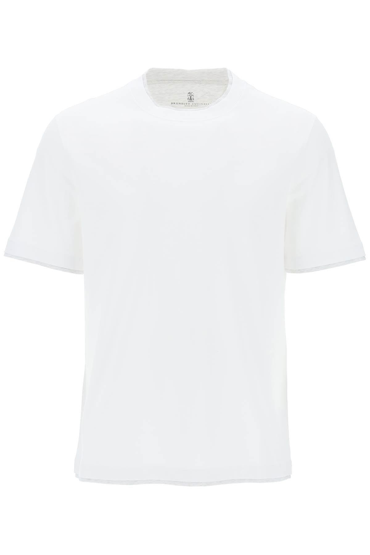 Brunello Cucinelli Brunello cucinelli layered-effect t-shirt