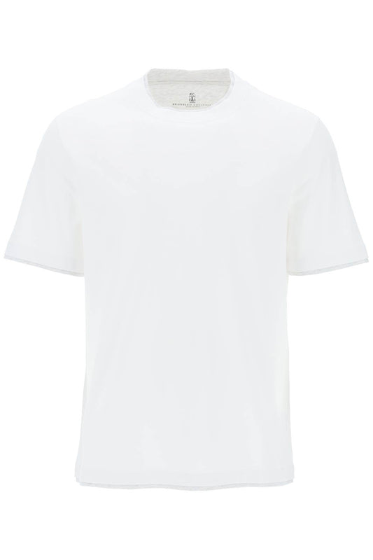 Brunello Cucinelli Brunello cucinelli layered-effect t-shirt