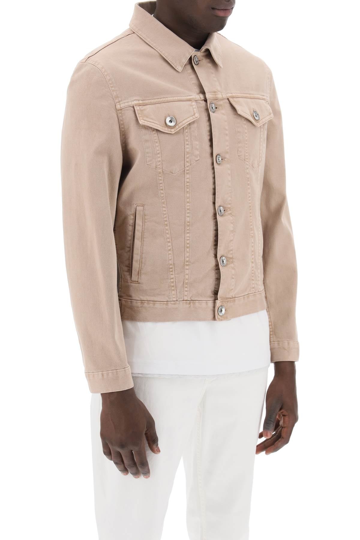 Brunello Cucinelli Brunello cucinelli lightweight denim jacket