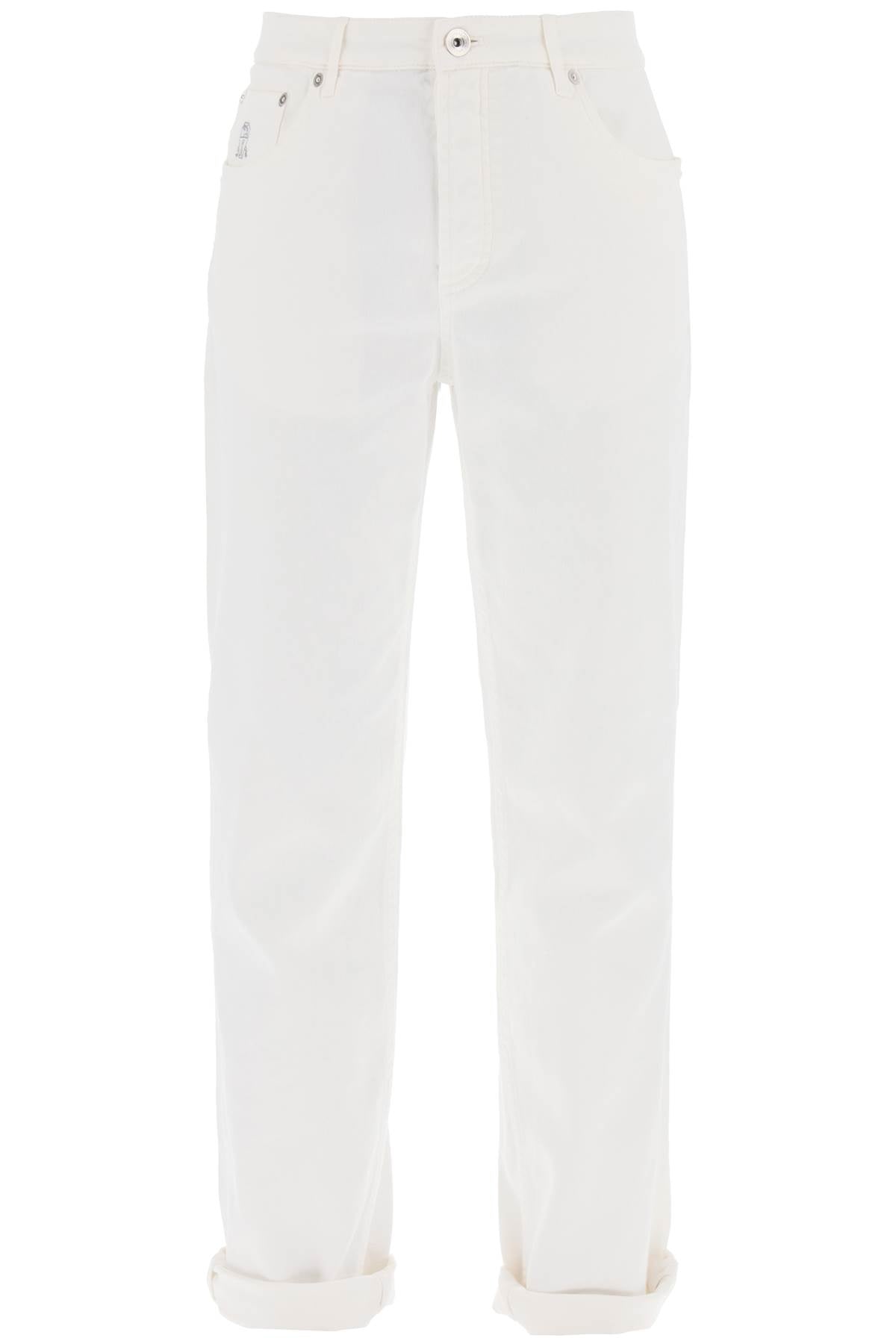 Brunello Cucinelli Brunello cucinelli traditional fit five-pocket jeans.