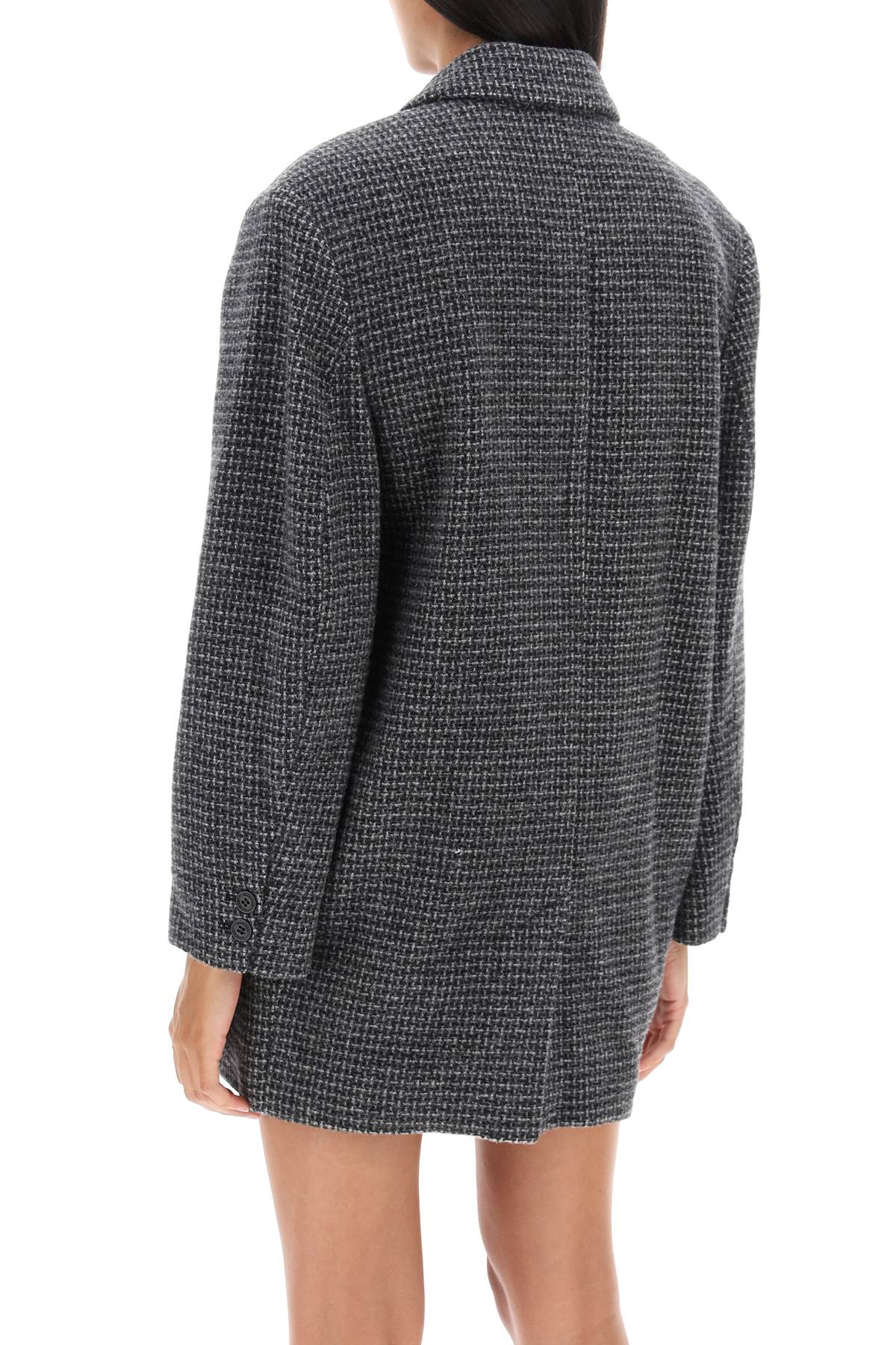 Marant ETOILE Isabel marant etoile 'cikaito' wool blazer with check motif