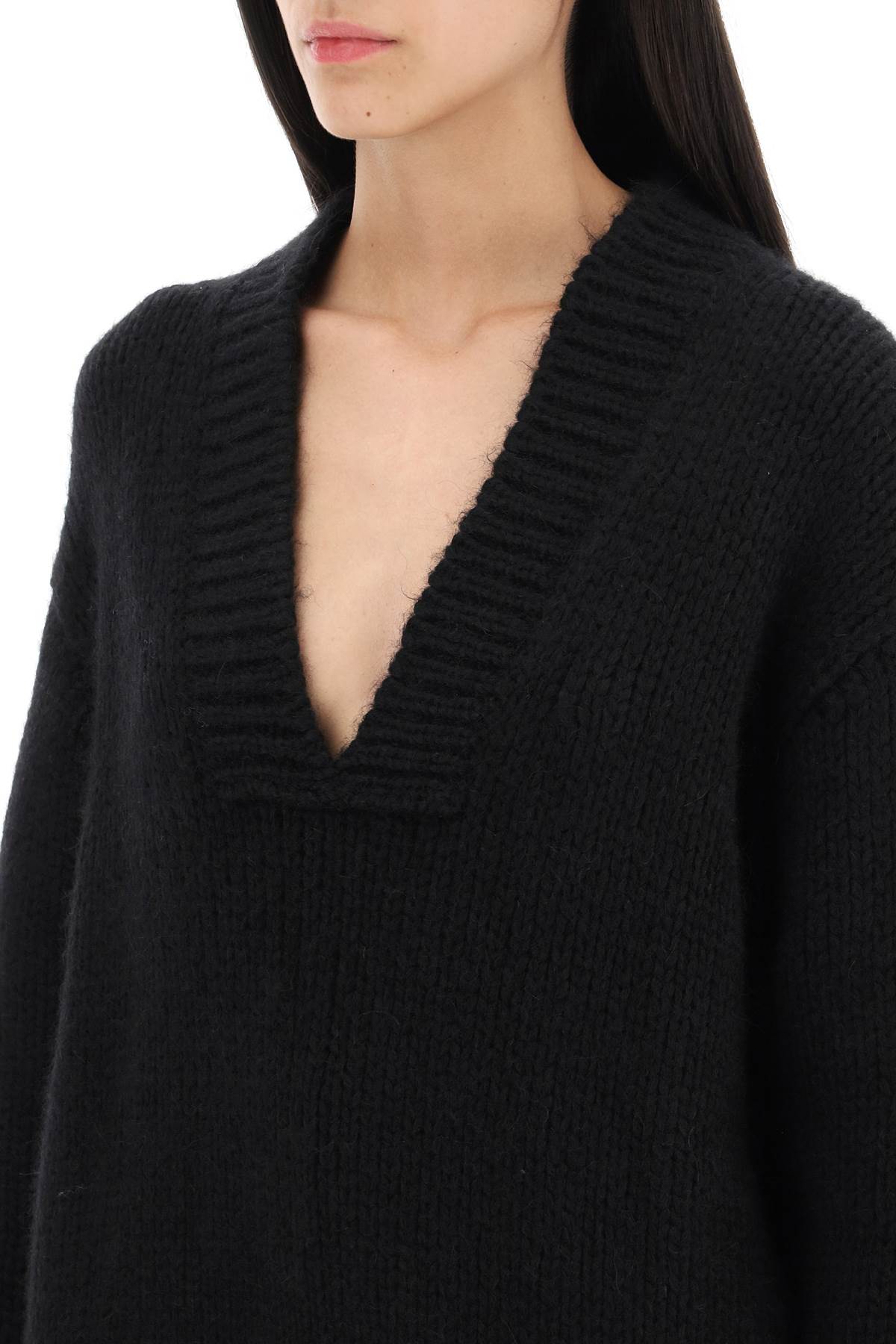 Tom Ford Tom ford v-neck sweater in alpaca wool