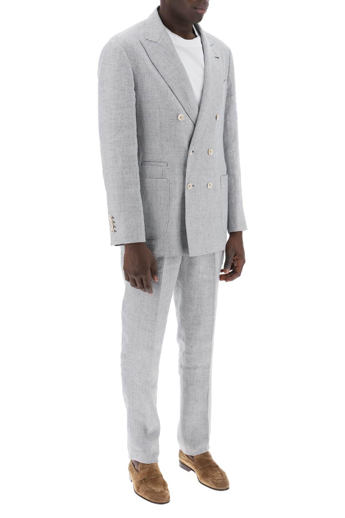 Brunello Cucinelli Brunello cucinelli linen tailored dress for men