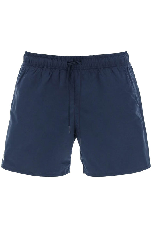 Lacoste Lacoste logo patch swim shorts