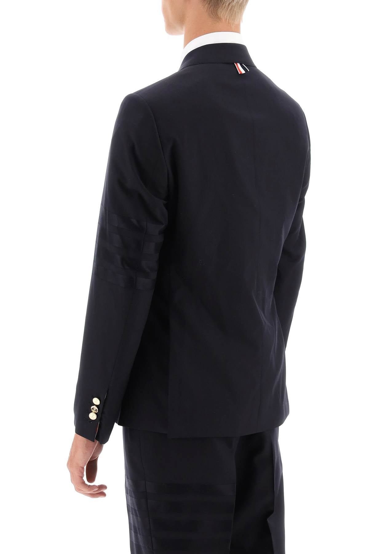 Thom Browne Thom browne fit 1 single-breasted 4-bar wool blazer