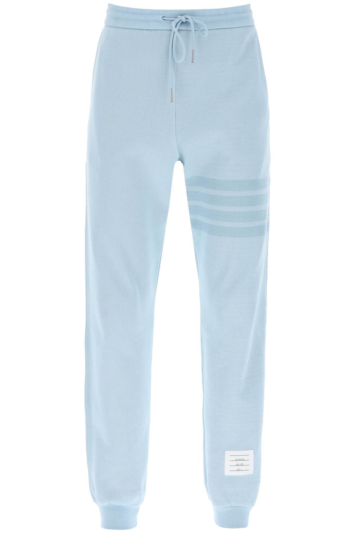 Thom Browne Thom browne 4-bar joggers in cotton knit