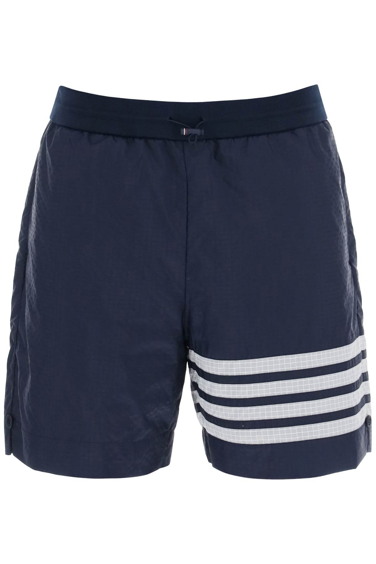 Thom Browne Thom browne 4-bar shorts in ultra-light ripstop