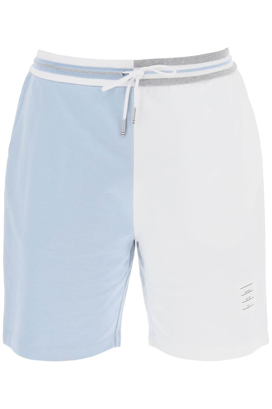 Thom Browne Thom browne funmix two-tone sweatshorts