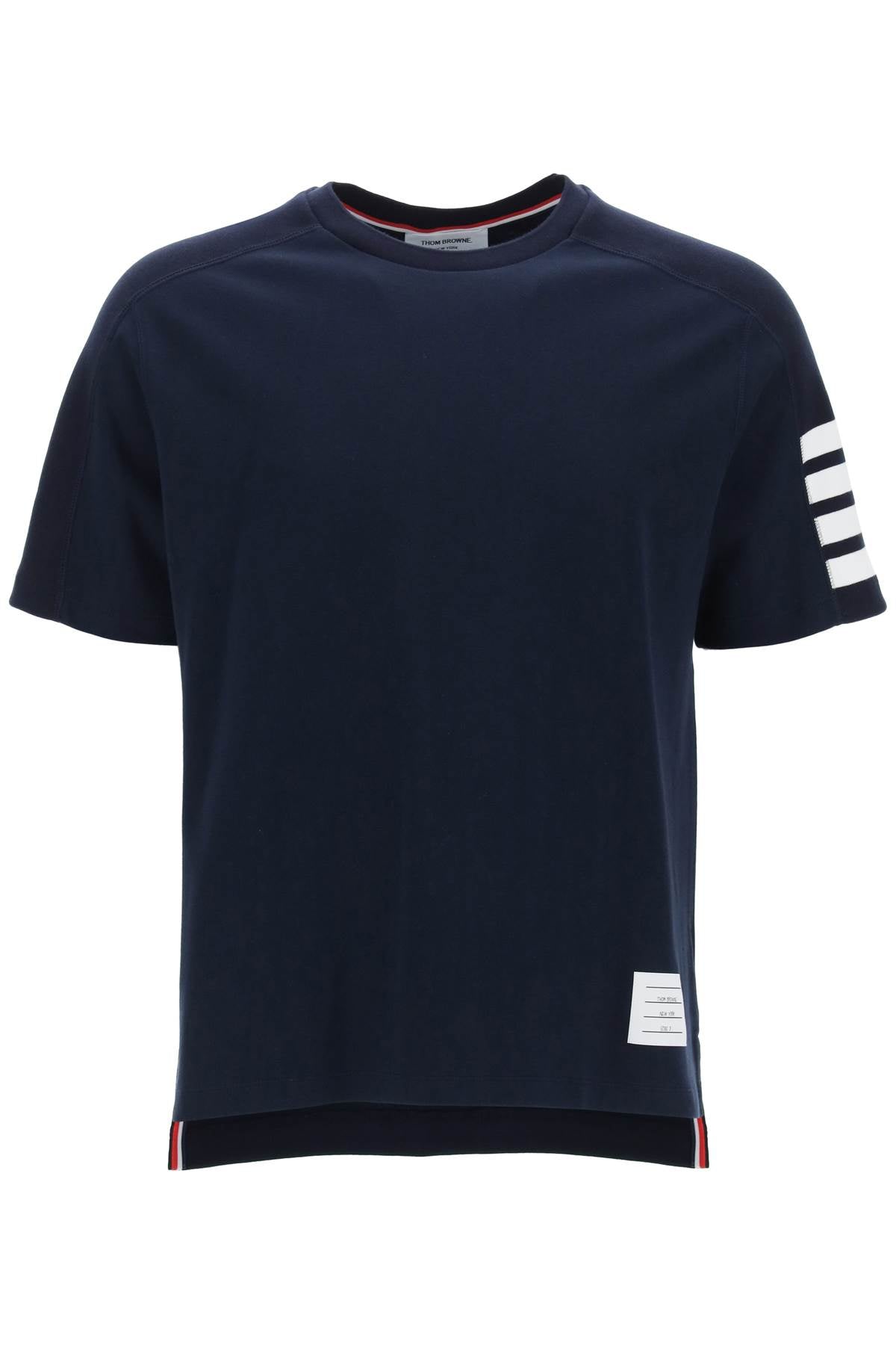 Thom Browne Thom browne 4-bar crew-neck t-shirt