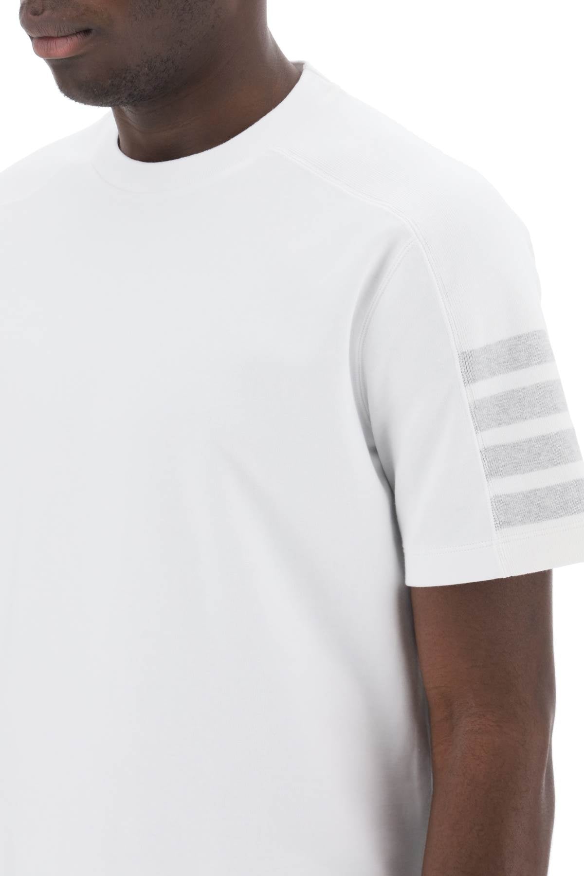 Thom Browne Thom browne 4-bar crew-neck t-shirt