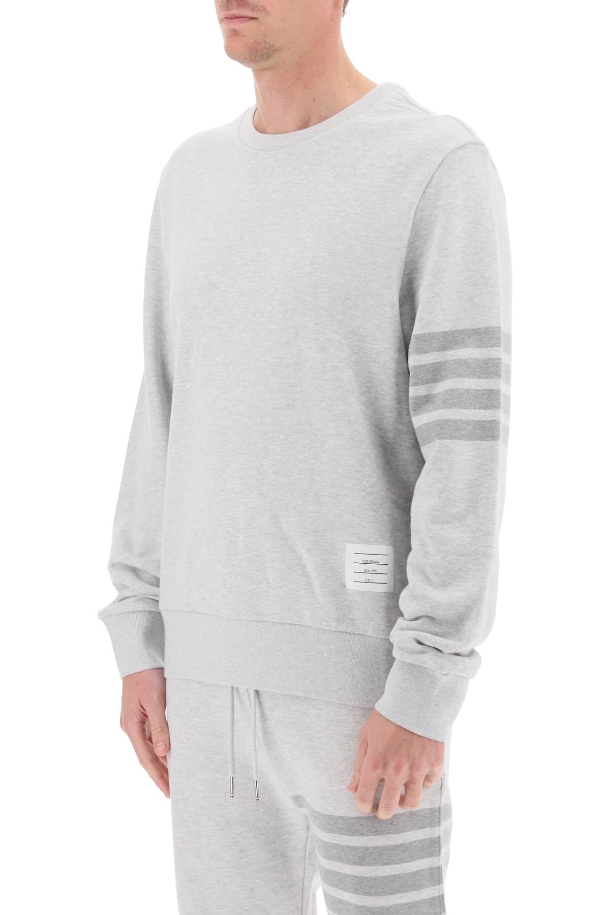 Thom Browne Thom browne cotton 4-bar sweatshirt