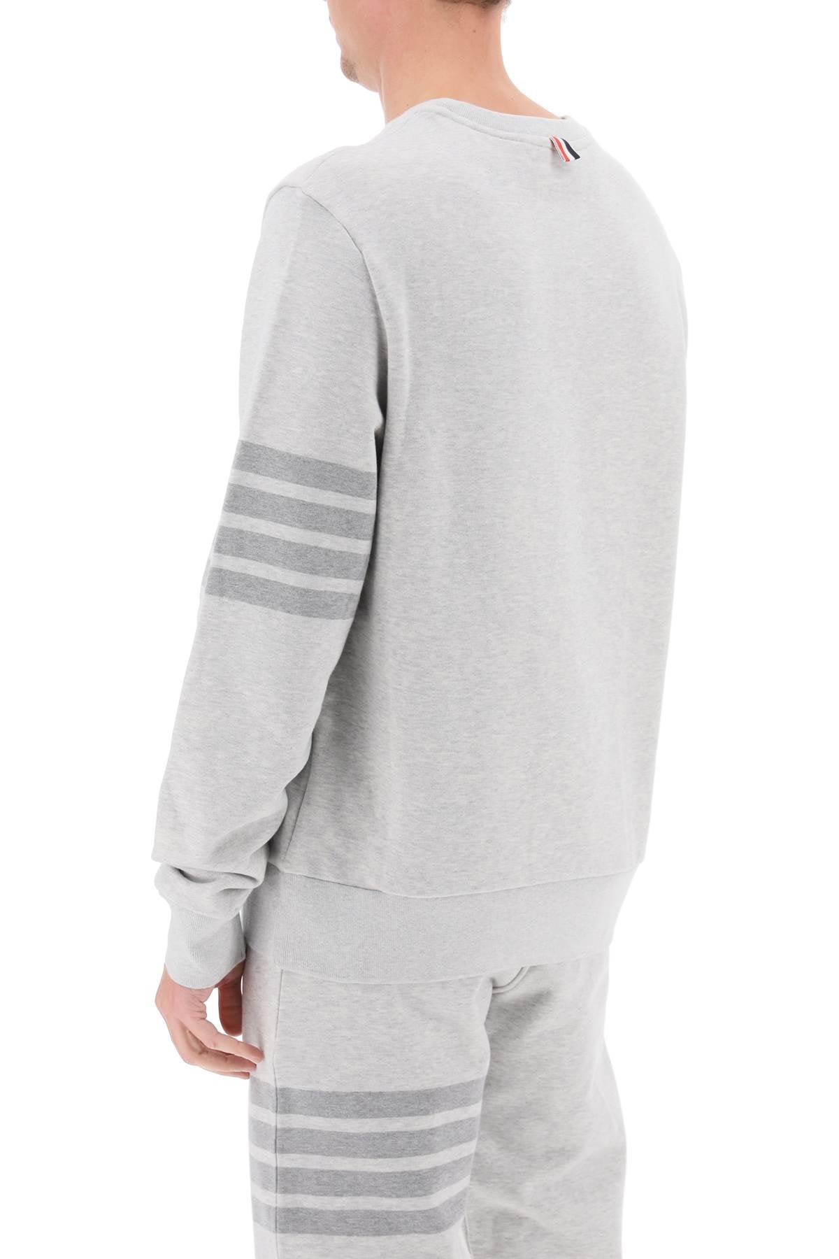 Thom Browne Thom browne cotton 4-bar sweatshirt