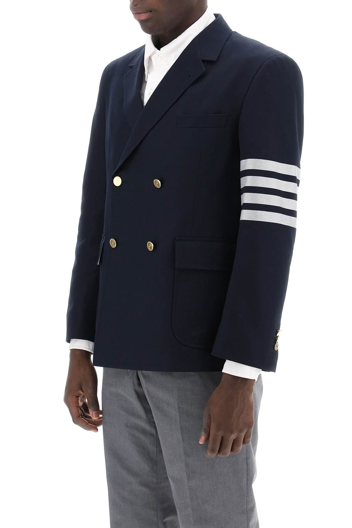 Thom Browne Thom browne 4-bar double-breasted jacket