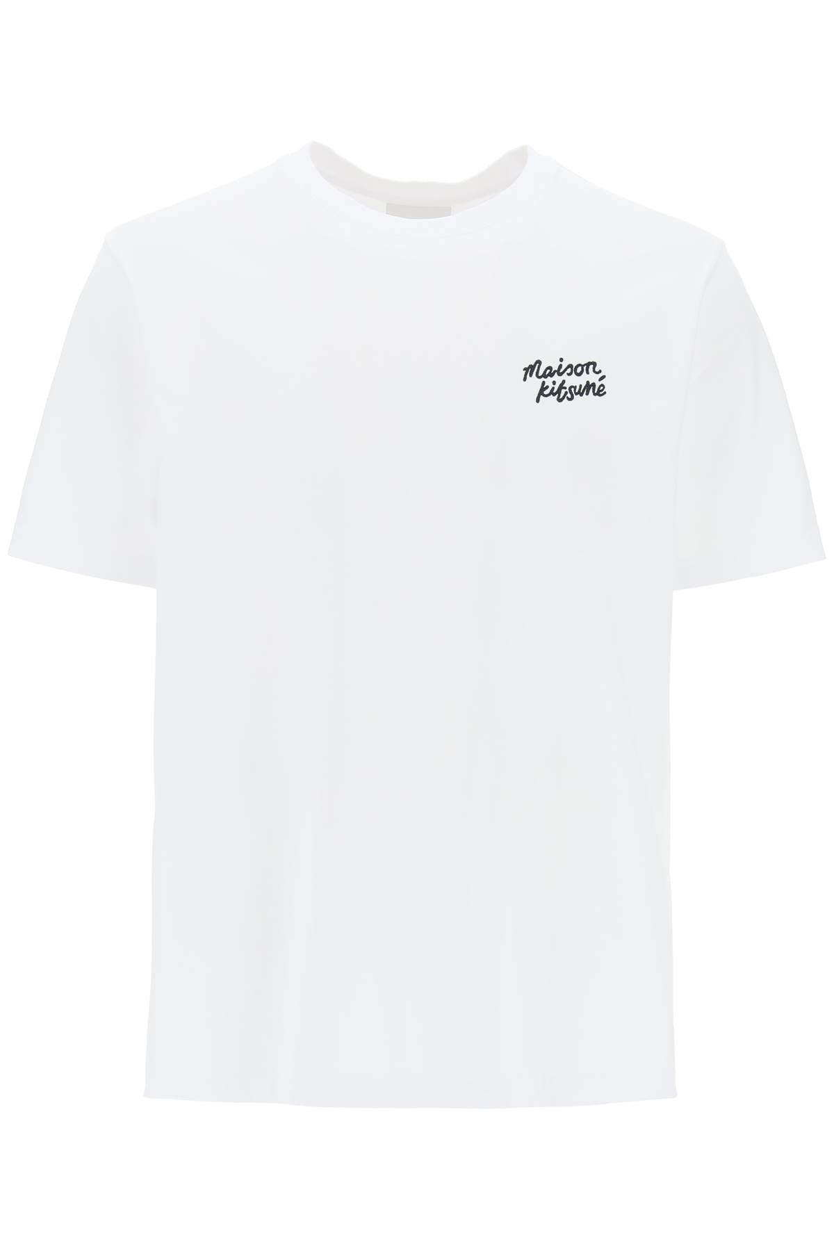 Maison Kitsune Maison kitsune t-shirt with logo lettering