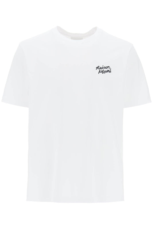 Maison Kitsune Maison kitsune t-shirt with logo lettering