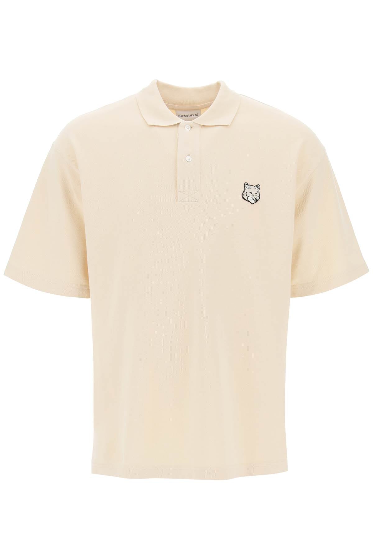 Maison Kitsune Maison kitsune "oversized polo shirt with bold fox