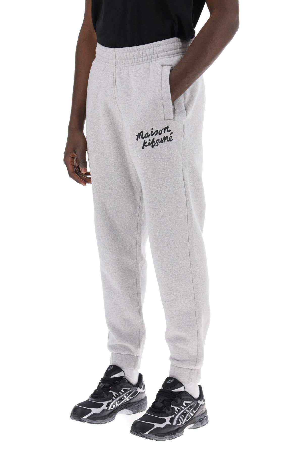 Maison Kitsune Maison kitsune "sporty pants with handwriting