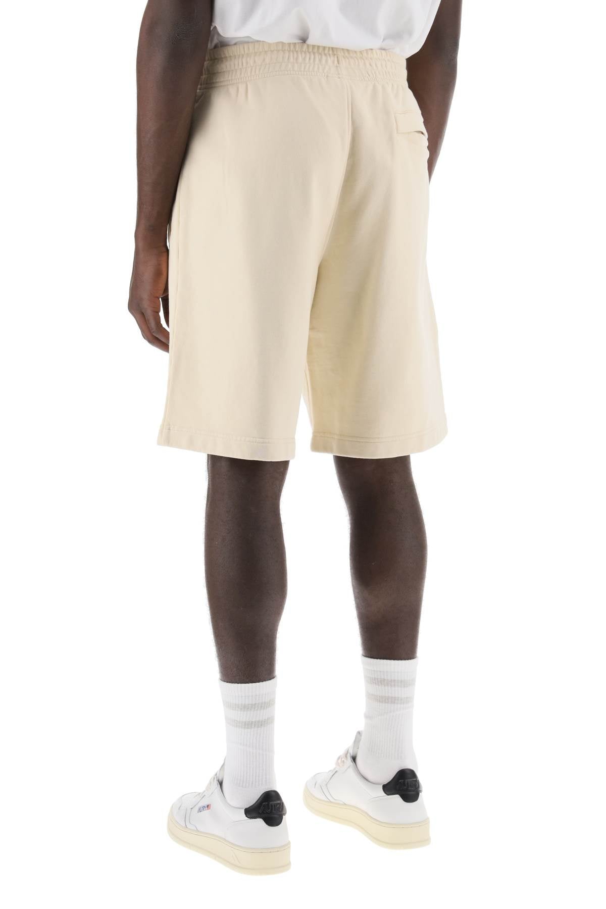 Maison Kitsune Maison kitsune "oversized sporty bermuda shorts with bold