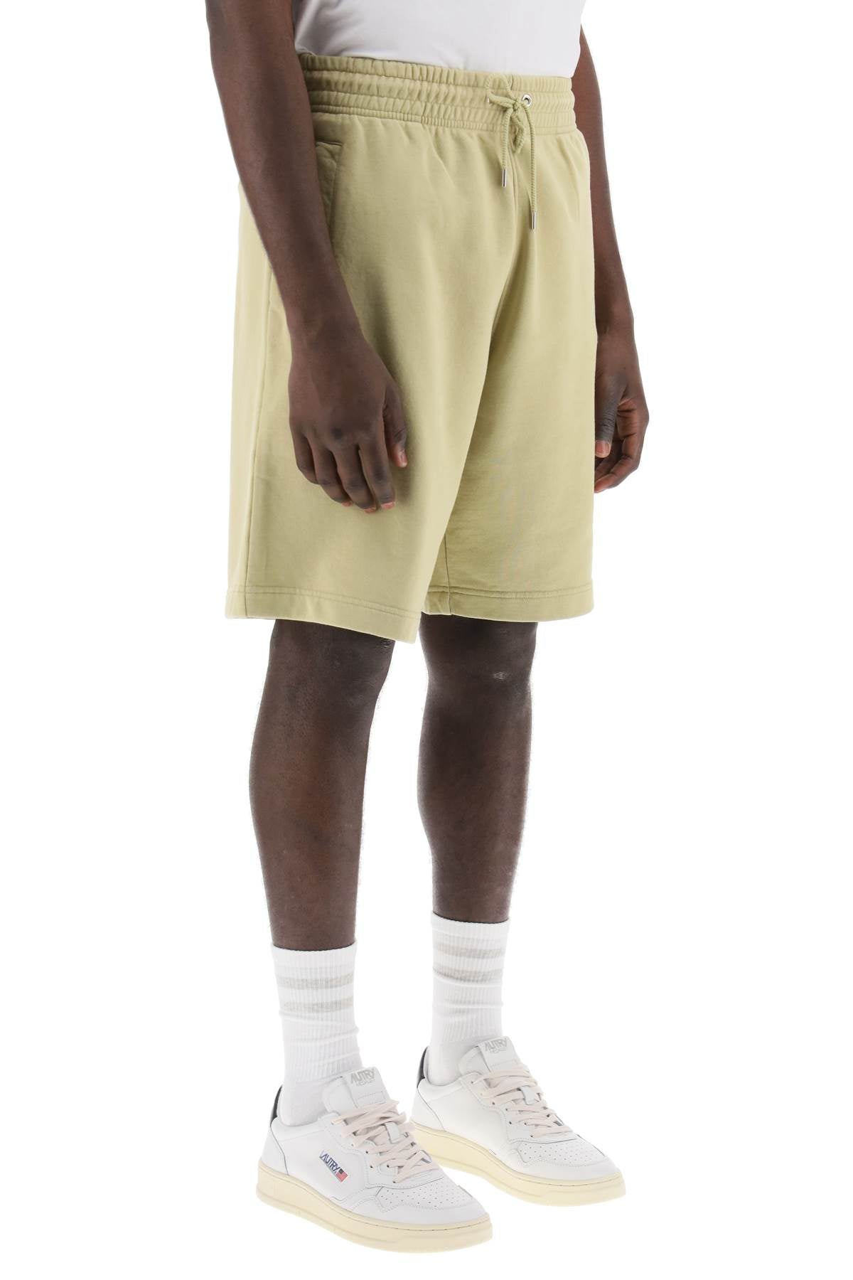 Maison Kitsune Maison kitsune "oversized sporty bermuda shorts with bold