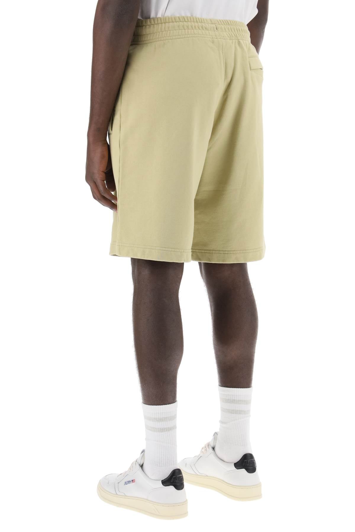 Maison Kitsune Maison kitsune "oversized sporty bermuda shorts with bold