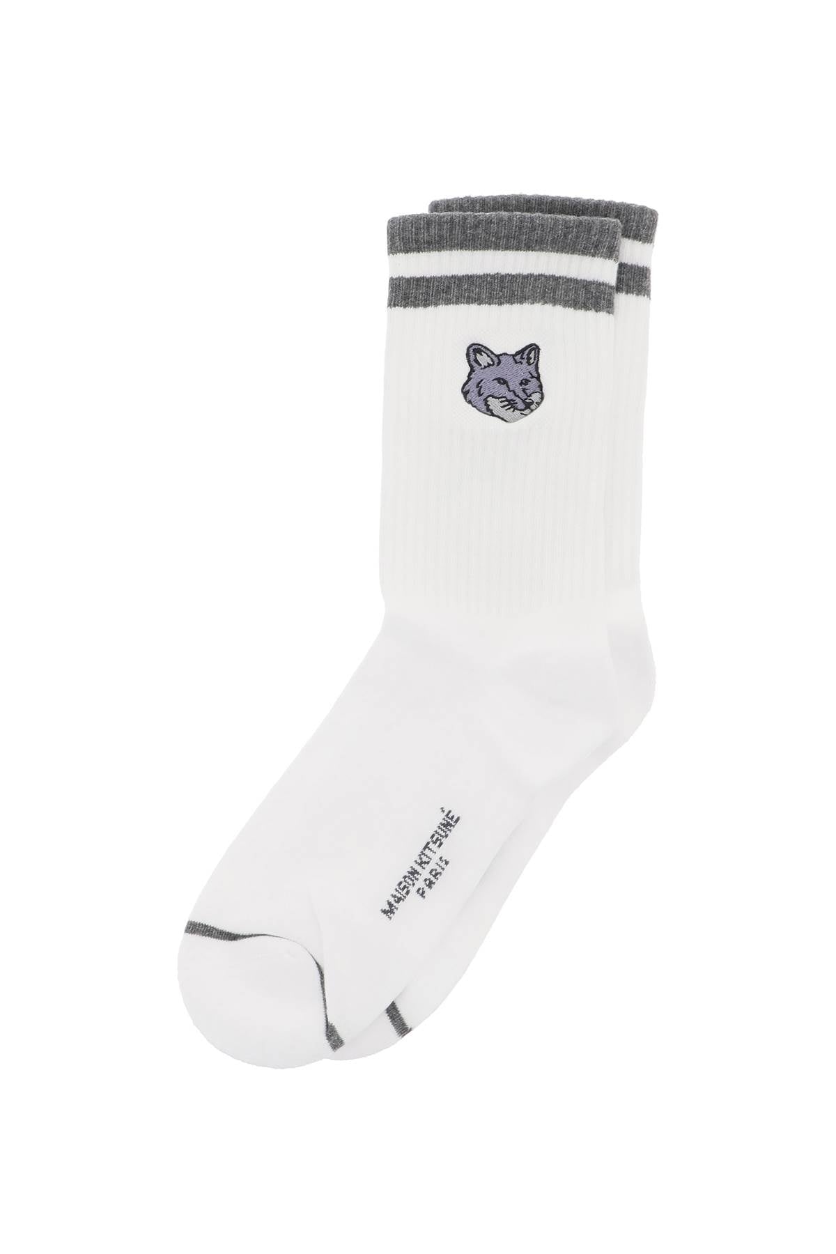 Maison Kitsune Maison kitsune bold fox head socks