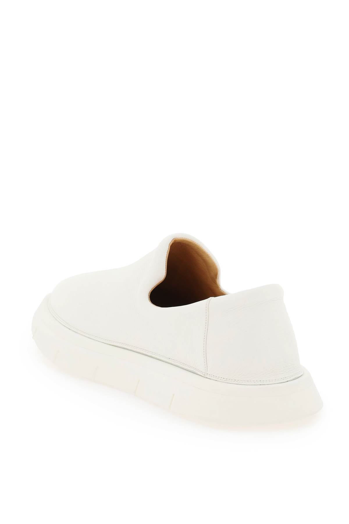 Marsèll Marsell 'intagliata' grained leather slip-on shoes