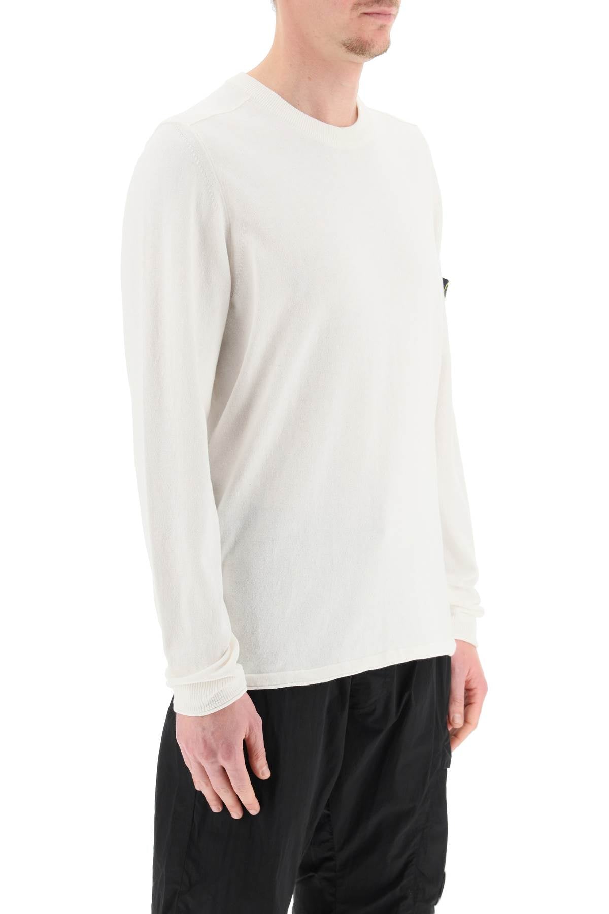 Stone Island Stone island raw cotton sweater