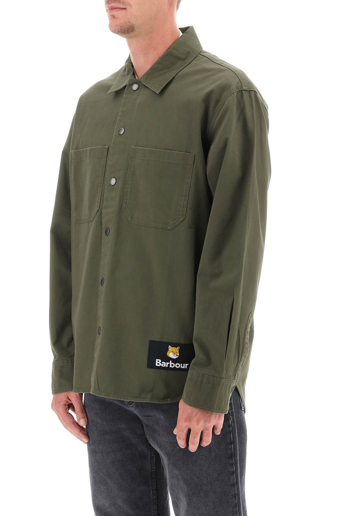 Barbour Barbour maison kitsuné overshirt