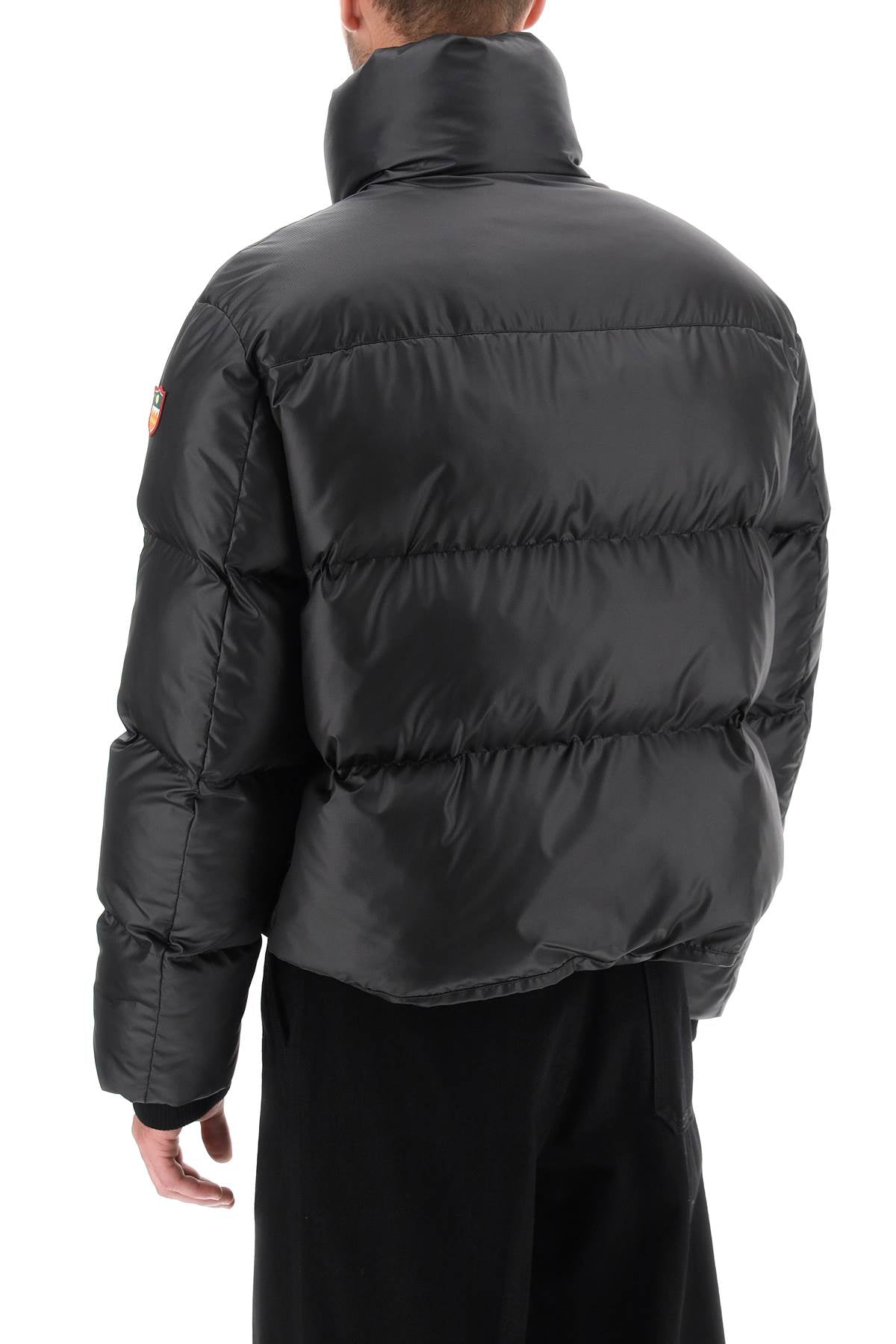 Bally Bally cropped puffer jacket in ripstop