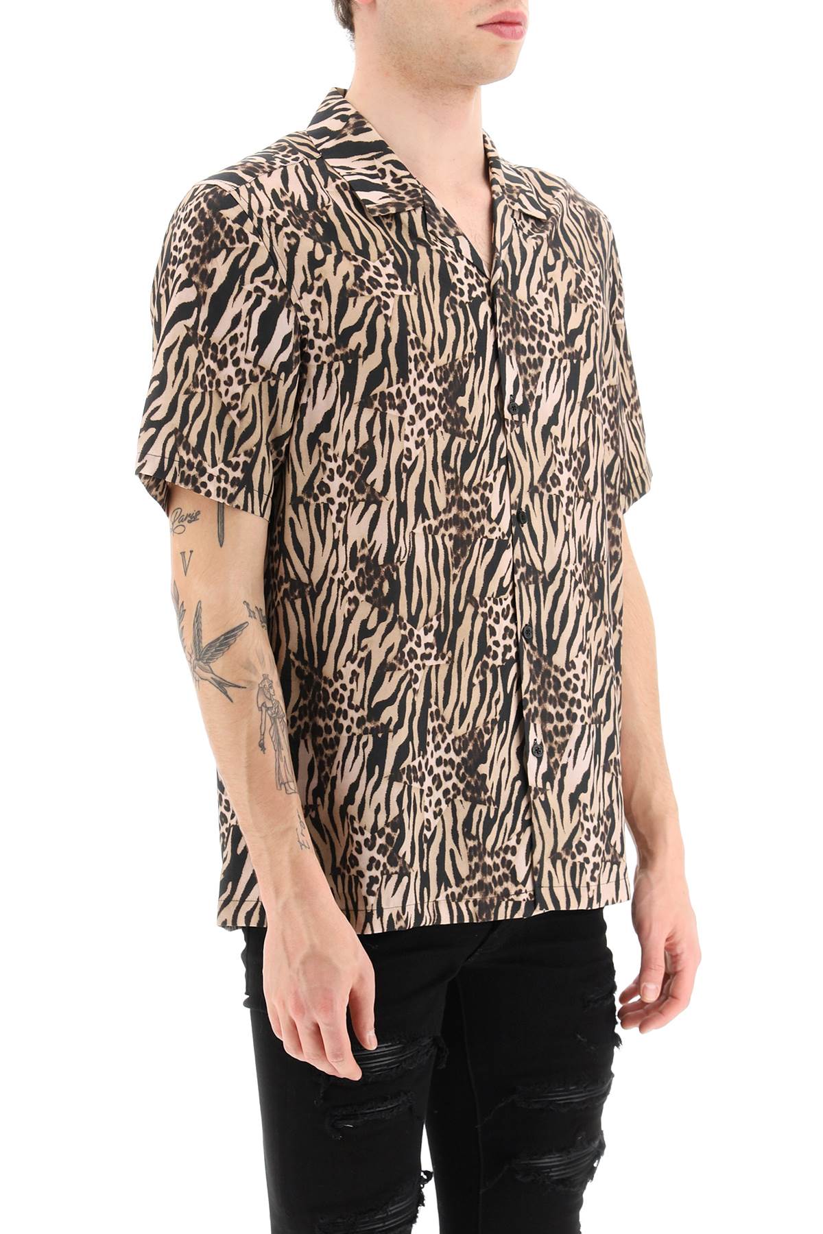 Ksubi Ksubi zoo resort bowling shirt