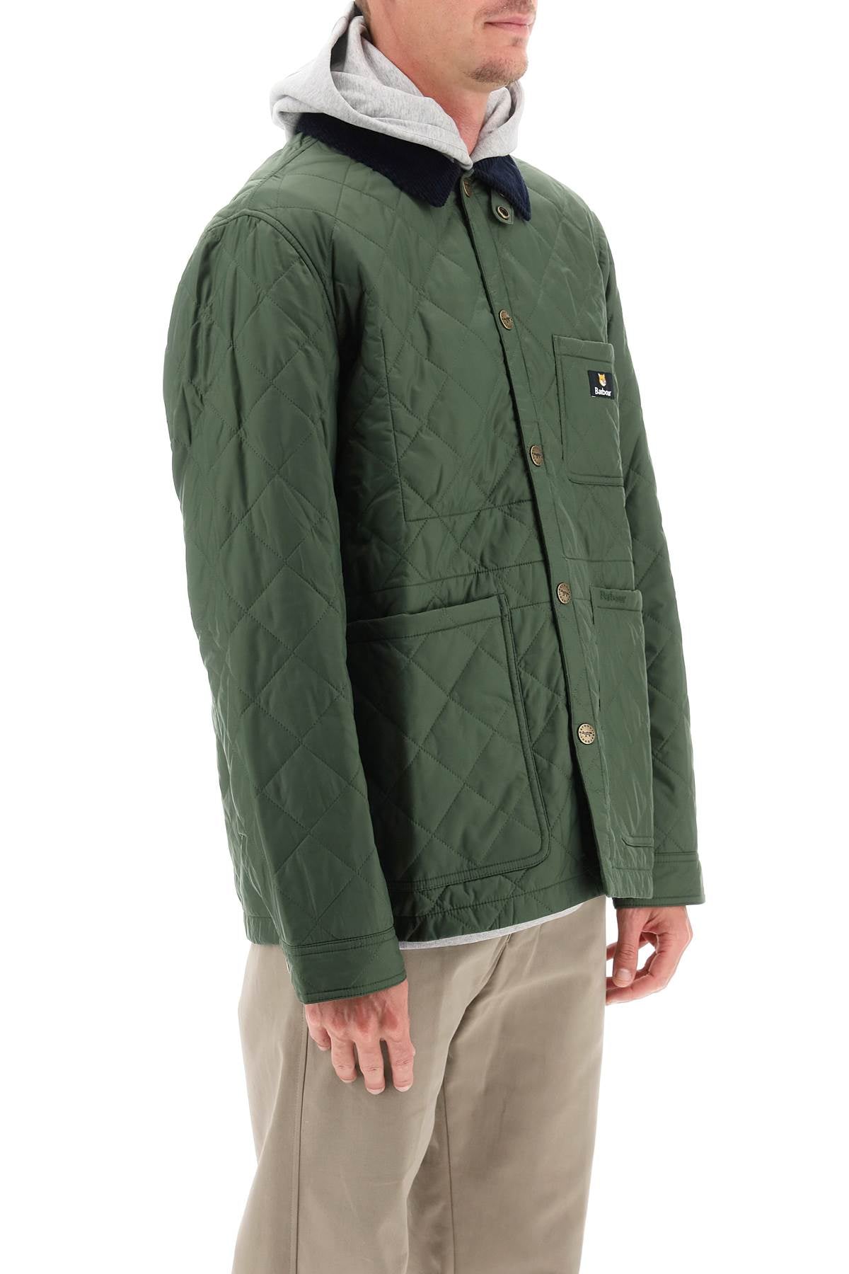 Barbour Barbour maison kitsuné kenning quilted jacket