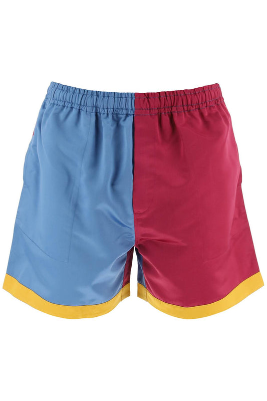 Bode Bode champ color-block shorts