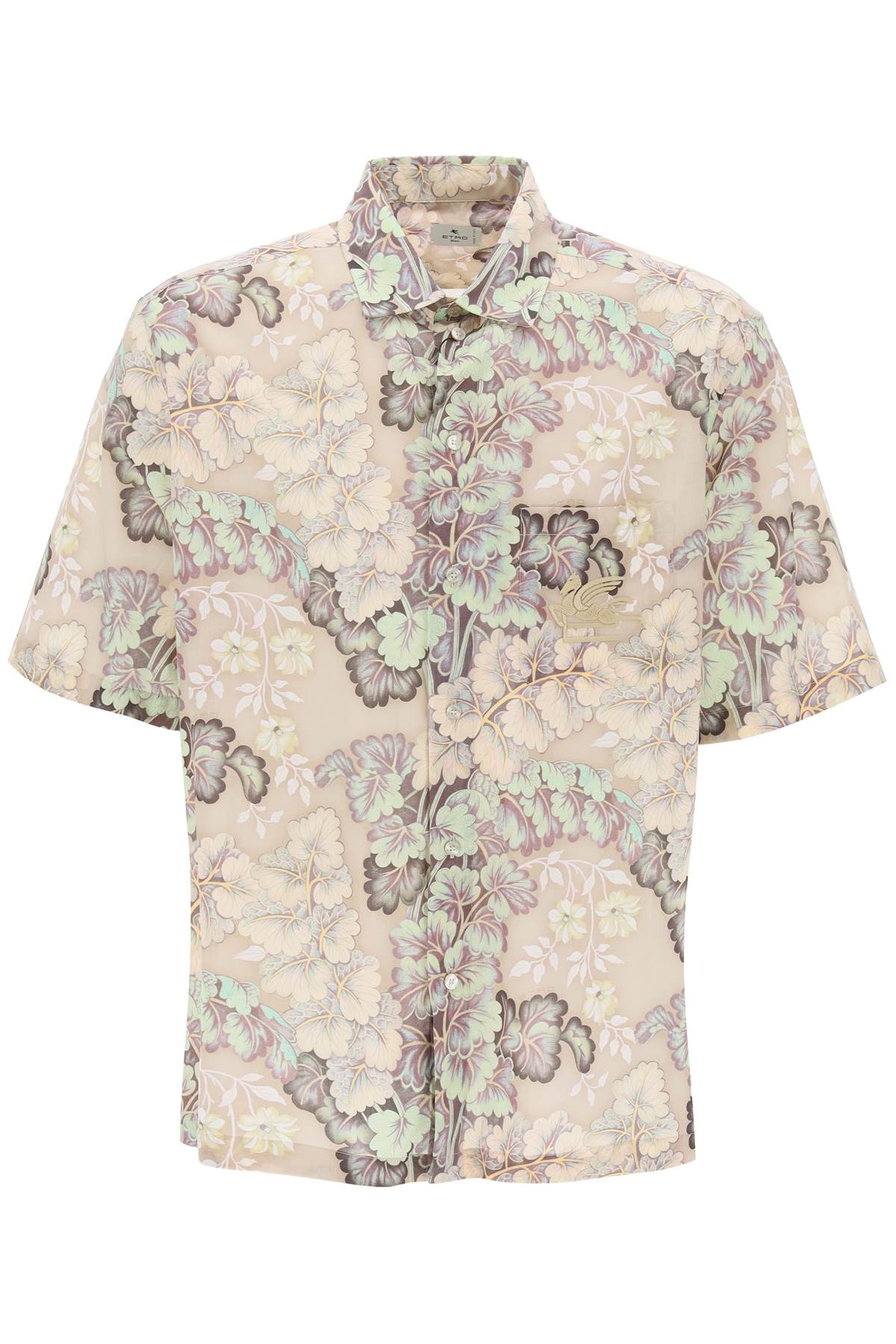 Etro Etro short-sleeved floral shirt