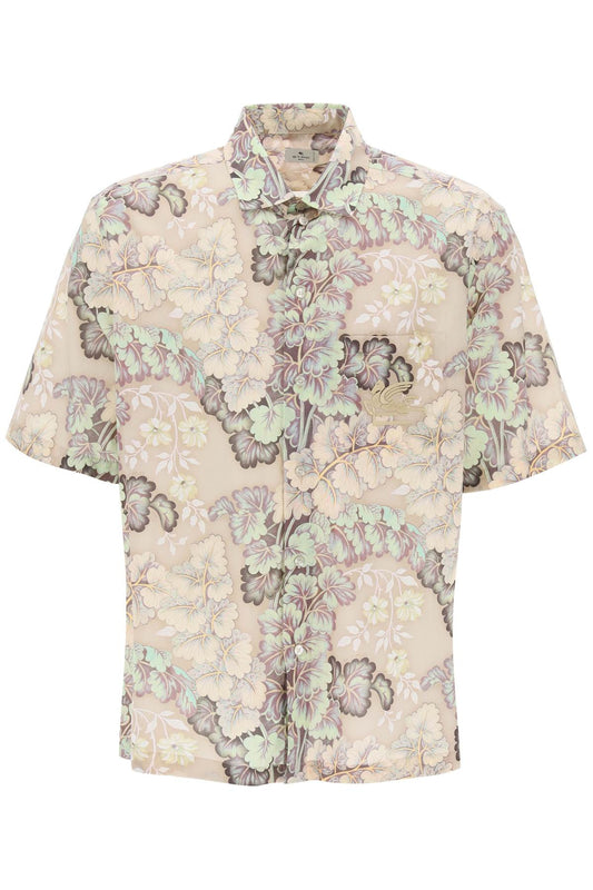 Etro Etro short-sleeved floral shirt