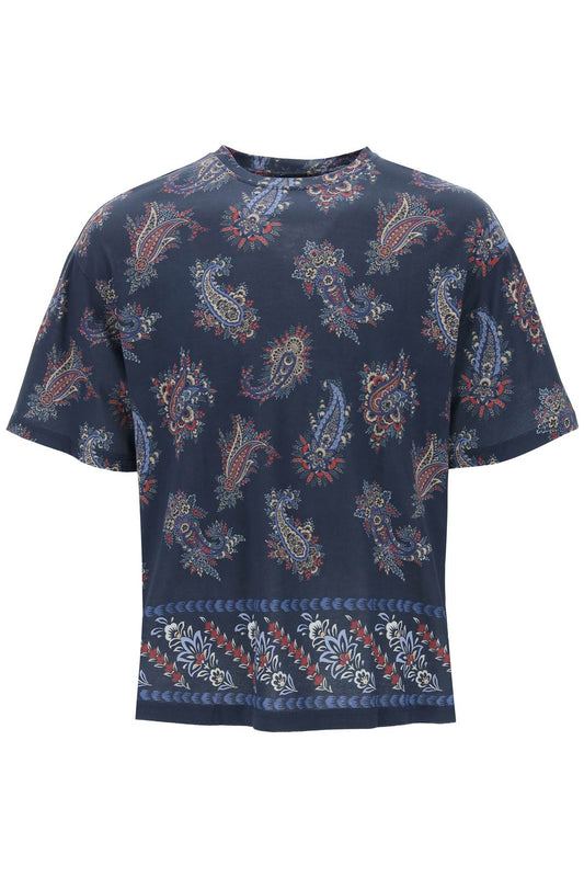 Etro Etro t-shirt girocollo con stampa paisley