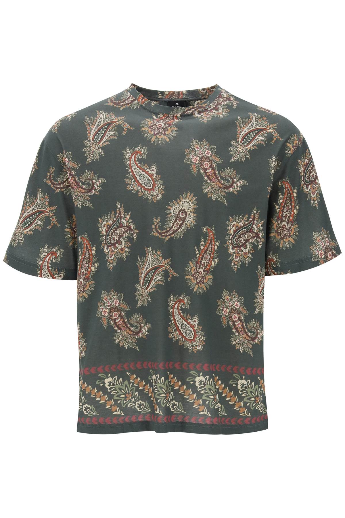 Etro Etro t-shirt girocollo con stampa paisley