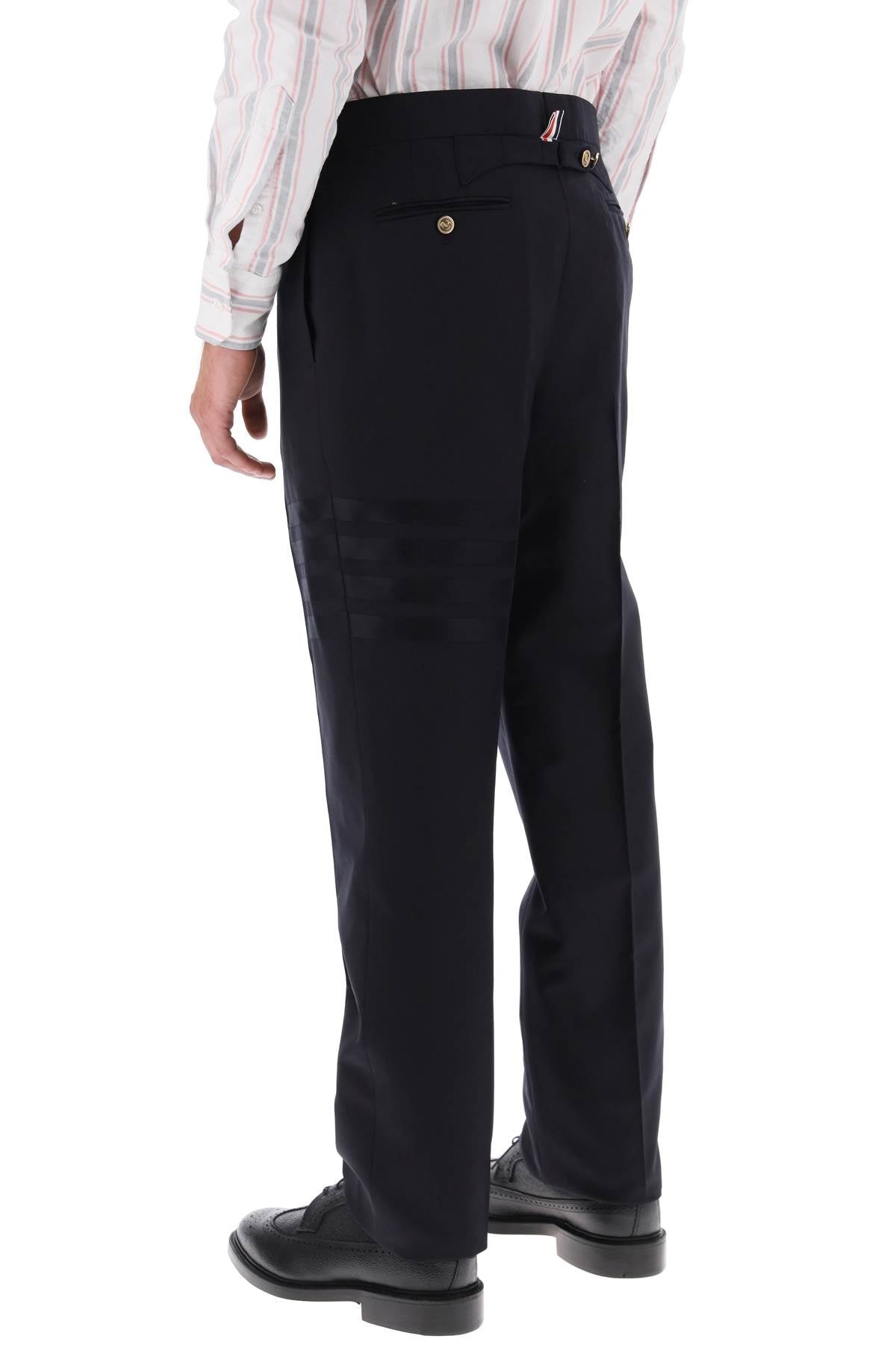 Thom Browne Thom browne 4-bar wool trousers